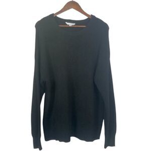 Time and Tru soft  Black Crewneck Sweater / Wms 2X